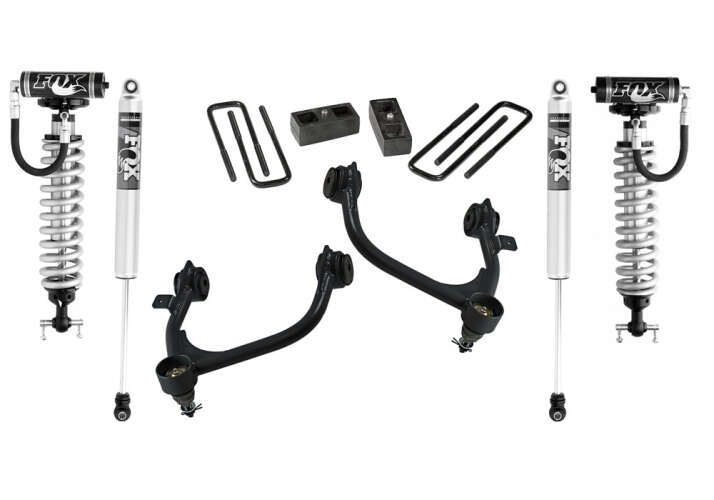 Superlift 3" Coilover Lift Kit with FOX Shocks for Silverado/Sierra 1500 (2019-2024)