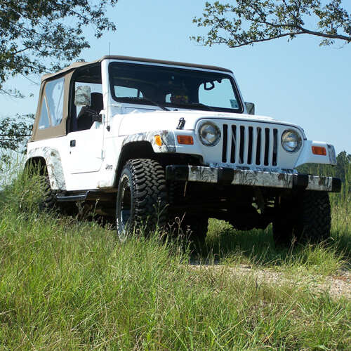 Superlift 4" Lift Kit with Superlift Shadow Shocks for Jeep Wrangler TJ (2003-2006)