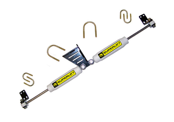 High Clearance Dual Steering Stabilizer Kit | Jeep w/Superlift