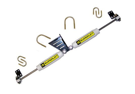High Clearance Dual Steering Stabilizer Kit | Jeep w/Superlift