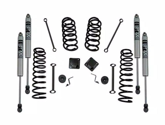 2.5 Inch Lift Kit with Fox 2.0 Shocks for 2020-2024 Jeep Gladiator Except Mojave & Diesel Models