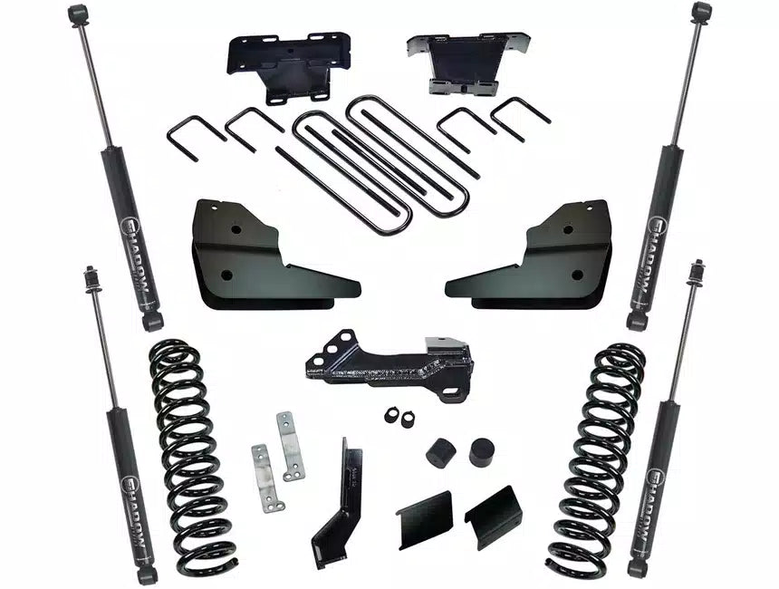 Superlift 4" Basic Lift Kit with Superlift Shadow Shocks for Ford F-250/F-350 4WD (2023-2024)