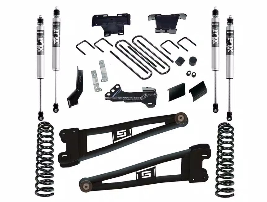 Superlift 4" Radius Arm Lift Kit with FOX 2.0 Shocks for Ford F-250 4WD Diesel Only (2023-2024)