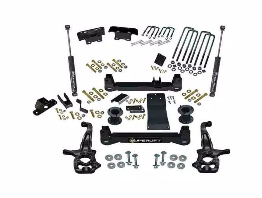 Superlift 6" Lift Kit with Shadow Shocks for Silverado 1500 & Sierra 1500 (2019-2024)