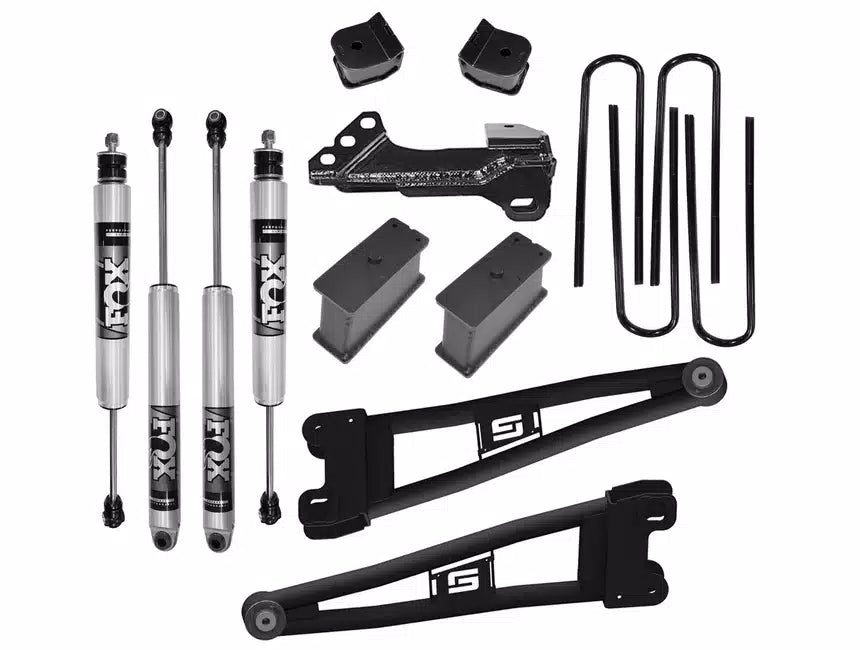 Superlift 2" Radius Arm Lift Kit with FOX 2.0 Shocks for Ford F-250 & F-350 4WD (2023-2024)