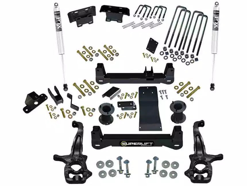 Superlift 6" Lift Kit with FOX 2.0 Shocks for Silverado/Sierra 1500 (2019-2024)