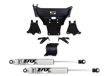 Dual Steering Stabilizer with Fox 2.0 Shocks for 2005-2022 Ford F-250/-350