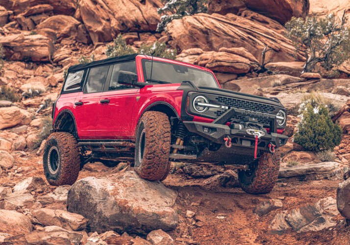 Superlift 3.5" Lift Kit for Ford Bronco (2-Door & 4-Door, 2021-2023)